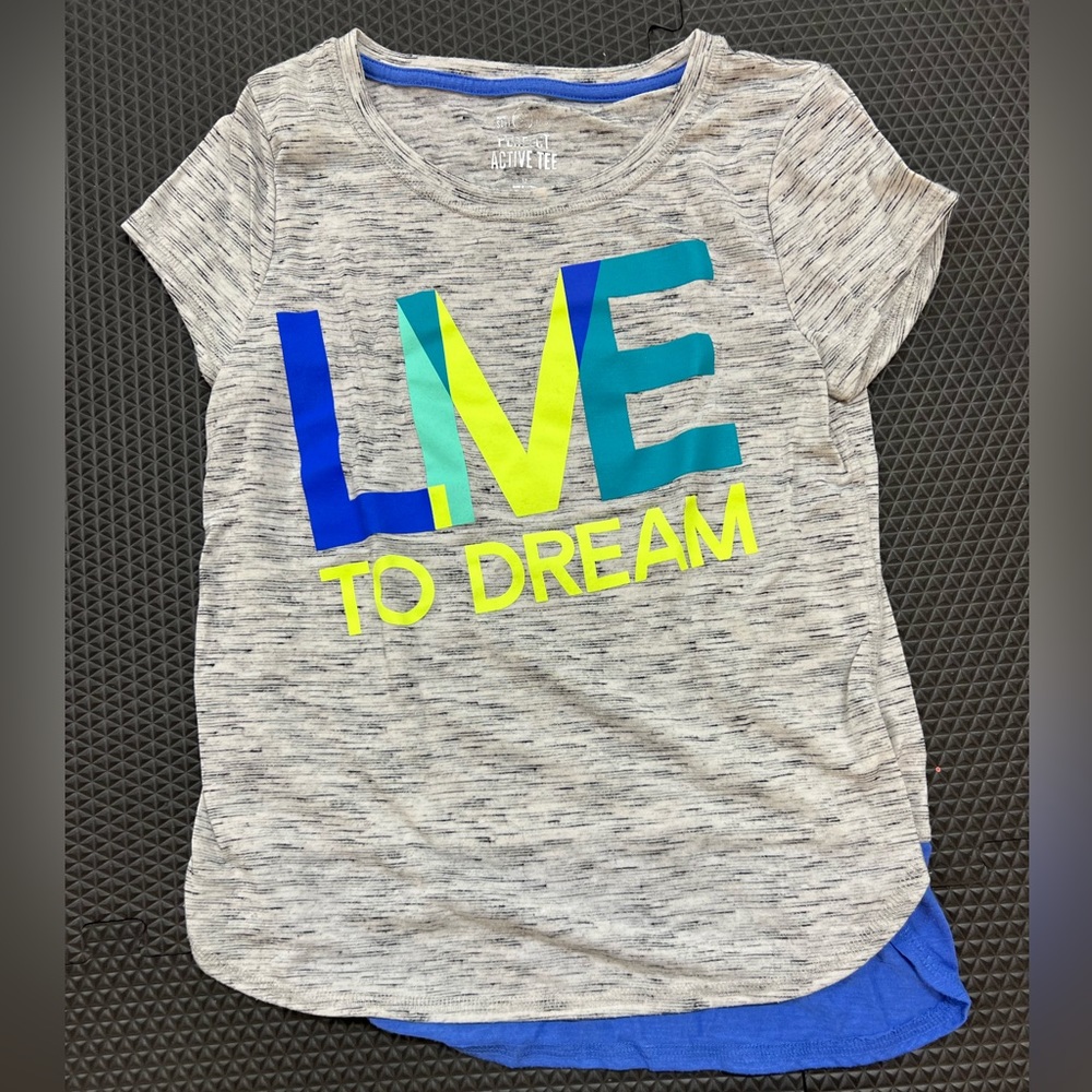 Girls “Live To Dream” Top